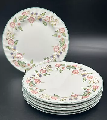 Buy BHS Victorian Rose Tea/Side Plate 7  Set Of Six • 24.99£
