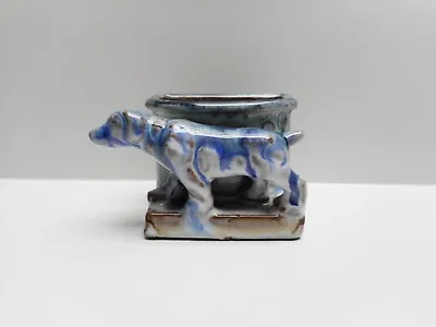 Buy Vintage - BLUE MOUNTAIN POTTERY Style - Hunting Dog Tooth Pick Holder  • 7.56£
