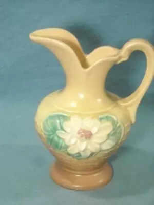 Buy 1948-49 Hull  Art Pottery Embossed Water Lily Floral Pattern #l-3, 5 1/2  • 24.06£