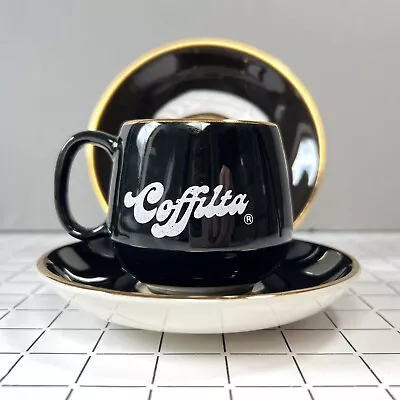 Buy Vintage Prinknash Pottery  Coffilta  Trio Small Coffee Cup Saucer Plate • 12£