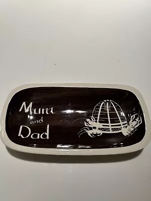 Buy Vintage Mid Century Jersey Pottery Dish For Mum & Dad • 9.99£