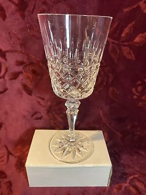 Buy Galway RATHMORE Vintage Irish Crystal  7  WATER WINE GOBLET • 17.26£