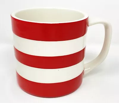 Buy T.G. Green Cornish Red/White Striped Mug/Cup  Made In England Cornishware • 20.27£