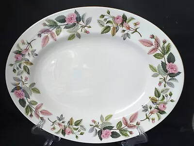 Buy Wedgwood Oval Serving Platter Plate Hathaway Rose Pattern • 12£
