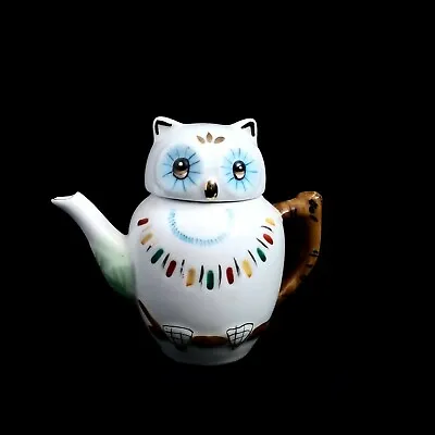 Buy Vintage Chinese White Porcelain Collectable Small Mini One Cup Teapot Ornamental • 20£