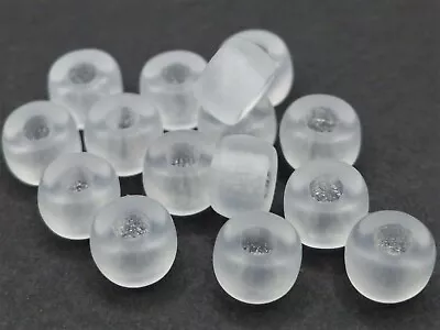 Buy 6/4mm Czech Glass Large Hole Rondelle/spacer/pony/crow Bead - 40pcs • 1.69£