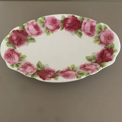 Buy Royal Albert Old English Rose Bone China Oval Plate  • 9£