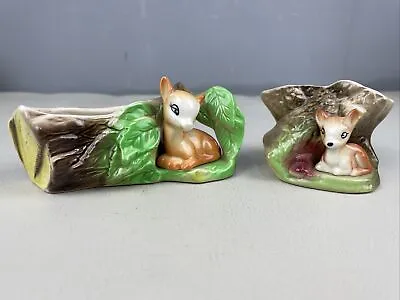 Buy Vintage Withernsea Eastgate Pottery Fauna Small Post Vase Deer Fawn • 8£