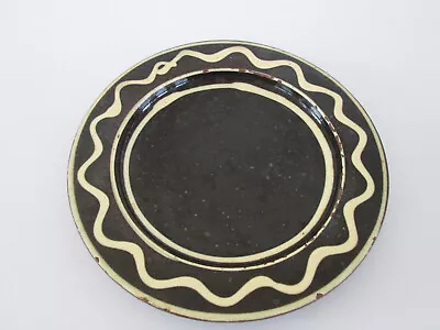 Buy Rare Early Ray Finch Winchombe Studio Pottery Slipware 8.75  Plate Rf & Wp Marks • 29.99£