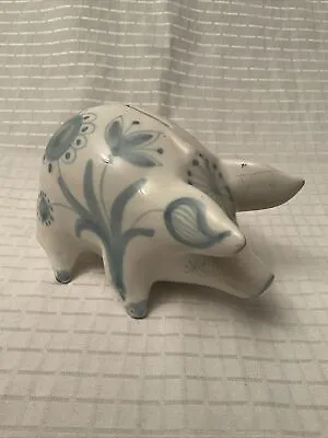 Buy Vintage Rye Pottery Piggy Bank.money Box.pig.david Sharp • 10£