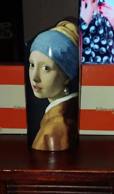Buy Girl With A Pearl Earring By Vermeer  - Silhouette D'art Vase By Beswick • 30£