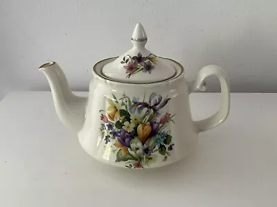 Buy Vintage Price Kensington Potteries Porcelain Teapot With Crocus Print Detail • 18.50£