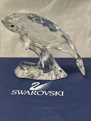 Buy Vintage Swarovski Crystal Dolphin Figure In Original Box Dimensions In Photos • 35£