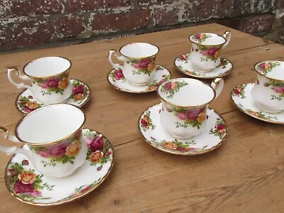 Buy Royal Albert Old Country Roses Coffee Cup Saucer • 12£