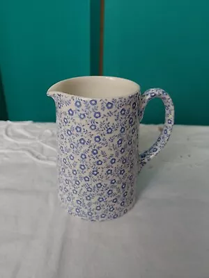 Buy Burleigh  Ware Felicity Blue And White Small Milk Jug • 25£