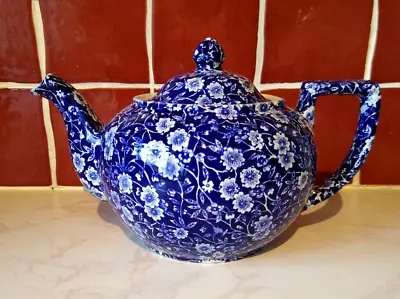 Buy Burleigh Ware Pottery (B D & L) Calico Chintz Design 2 Pint Capacity Teapot. • 65£