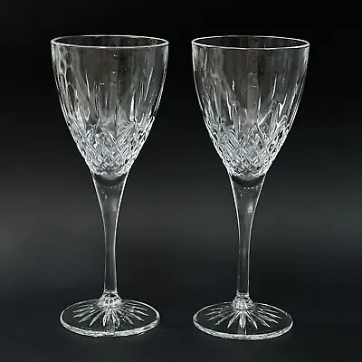 Buy Set Of 2 Royal Doulton EARLSWOOD Crystal Wine Glasses Goblets 8  • 28.37£