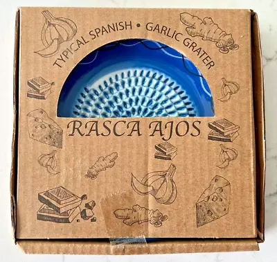 Buy Spanish Garlic Rasp Grater Plate 11 Cm Traditional Handmade Ceramic Pottery • 12.99£