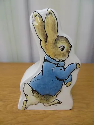 Buy Vintage Beatrix Potter Peter Rabbit Shaped Money Coin Bank • 15£