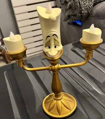 Buy Disney Lumiere Figure Beauty And The Beast Light Up Parks Candlestick • 7.50£