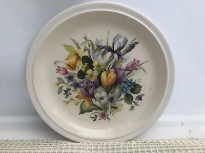 Buy Vintage Hornsea Pottery Lancaster Vitramic Floral Flowers Dinner Plate Fleur 26c • 9.99£