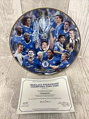 Buy Chelsea Premiership Champions 2004-2005 Collectors Wall Plate • 12£