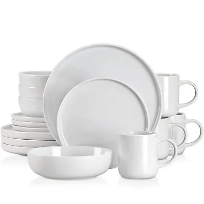 Buy Vancasso SESAM Dinner Set 16 Pieces Stoneware Dinnerware Set Combination Set  • 65.99£