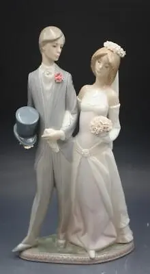 Buy Lladro Spain Porcelain Figurine 'Matrimony' #1404 Married Couple No Box • 242.77£