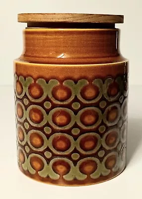 Buy Vintage Hornsea Pottery Saffron Sugar Storage Jar Lid 1970s Retro Mid Century • 16.50£