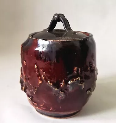 Buy Studio Pottery. ...Lidded Pot. Tea Jar .Matcha  Wabi Sabi. • 24£