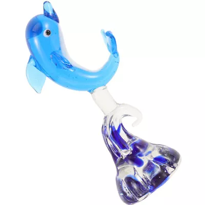 Buy Cute Crystal Dolphin Figurines Sea Animal Ornament Decoration • 10.45£