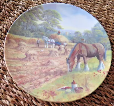 Buy ROYAL DOULTON BONE CHINA PLATE NO. 9437A - 'All Is Safely Gathered In' - 8  • 3.99£