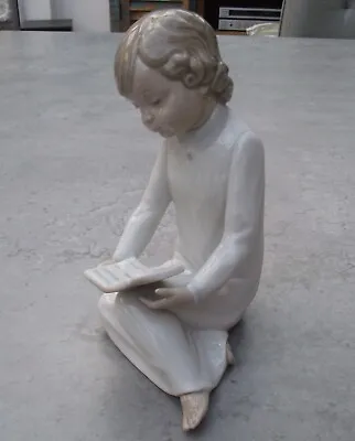 Buy LLADRO ZAPHIR Child Reading BOOK 1970s ? 1980s ? Figurine JOSE PUCHE Spain • 12.99£