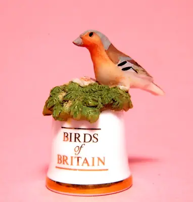 Buy Sutherland Birds Of Britain Chaffinch China Thimble B/59 • 2.99£