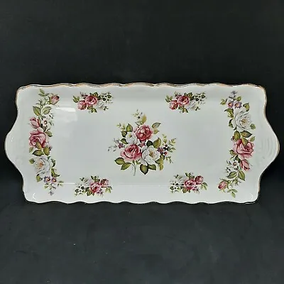 Buy Vintage Porcelain Old Foley Sandwich Tray Floral Roses James Kent Staffordshire • 19.99£