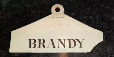 Buy Scarce Antique Wedgwood Creamware Brandy Bin Label C 1800+ • 66.99£