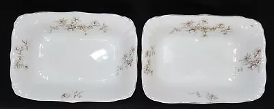 Buy LOT Of 2 1880 Antique John Maddock & Sons Royal Vitreous Square Serving  Dishes • 21.18£