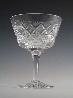Buy STUART Crystal - WESTBURY Cut - Champagne Saucer Glass / Glasses - 4 3/4  • 24.99£