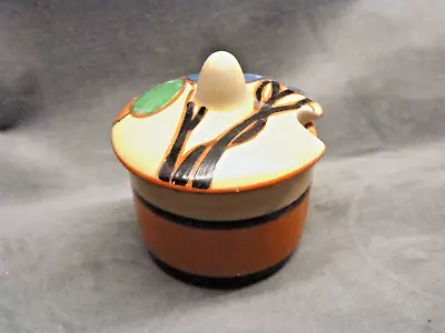 Buy Lovely Art Deco Mustard Pot Clarice Cliff Fantasque Bizarre Newport Pottery • 11.50£