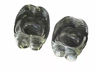 Buy VINTAGE Pair Swedish Scandinavian Art Glass BERGDALA Troll For SAAB Retro • 0.99£