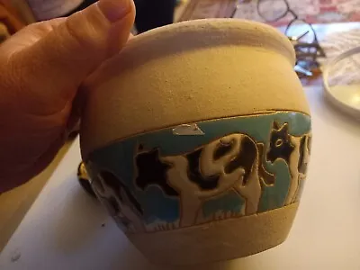 Buy Decorative Pottery Moo Cow Pot • 9£