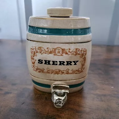 Buy Sherry Barrel 1950's Gilbet Ltd Royal Victoria Sherry Barrel By Wade Pottery • 9.45£