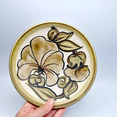 Buy Denby Pottery Langley Hand Decorated Magnolia Pattern Decorative Bowl • 11.99£