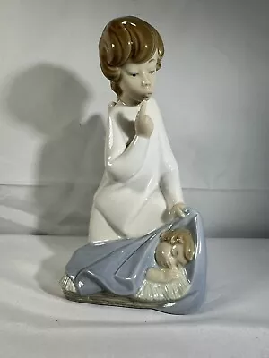 Buy Lladro Guardian Angel With Sleeping Baby  Number  4635  With Box • 25£