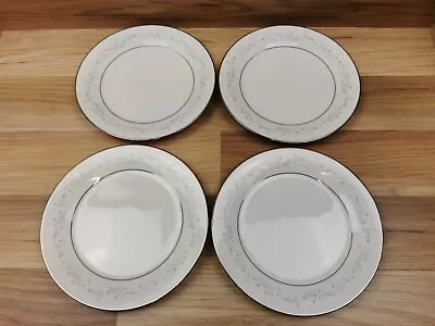 Buy 4 X Noritake Contemporary Fine China Essex Pattern 8.25  Salad / Dessert Plates • 14.99£