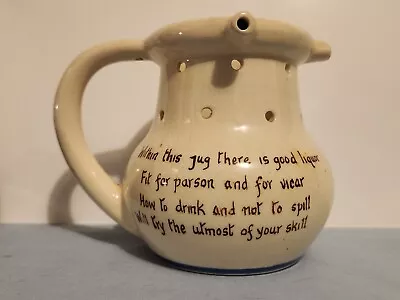 Buy Old Dartmouth Pottery England Cup With Many Holes - Liquor Jug • 11.44£