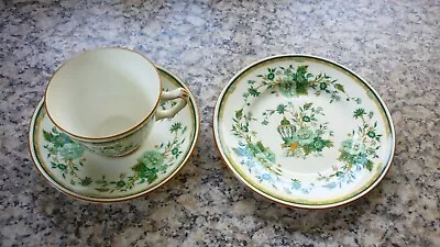 Buy Crown Staffordshire Kowloon Cup And Saucer & Side Plate In Nice Clean Condition • 7.50£