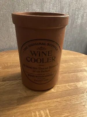 Buy Henry Watson Pottery The Original Suffolk Terracotta Wine Cooler Canister • 9.99£