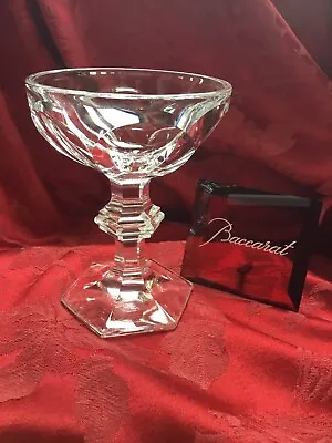 Buy FLAWLESS Stunning BACCARAT Glass HARCOURT 1841 Crystal SHERBET CHAMPAGNE COUPE • 312.16£