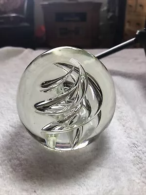 Buy Vintage Glass Paperweight • 0.99£